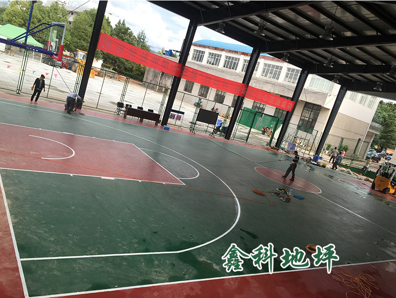 硅pu、丙烯酸球場地坪