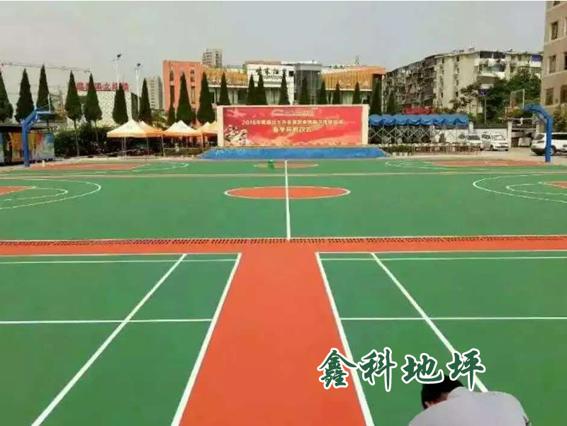 硅pu、丙烯酸球場地坪