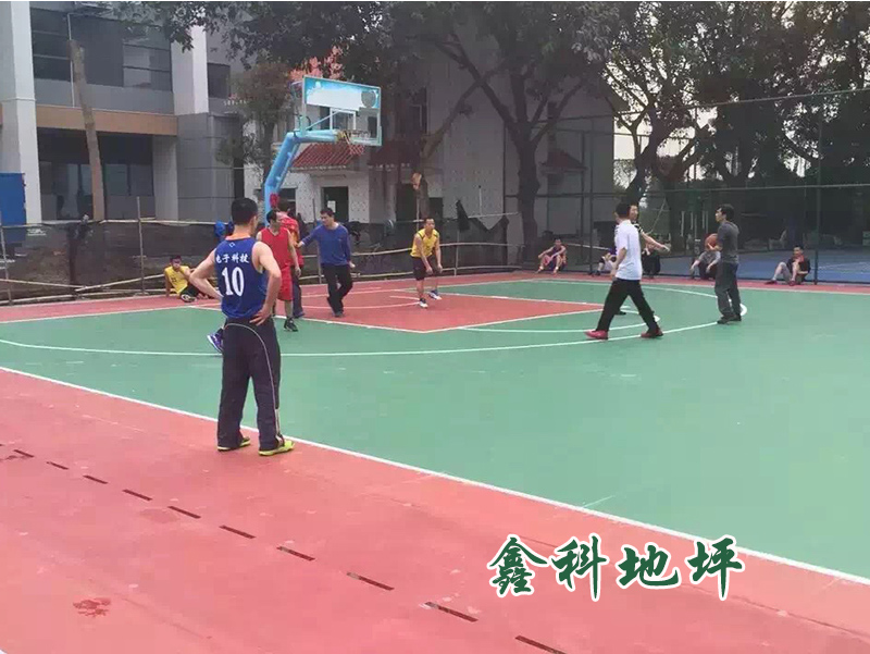 硅pu、丙烯酸球場地坪